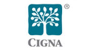 The image shows a logo for CIGNA .